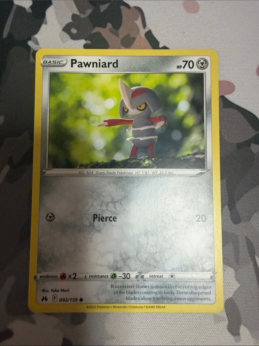 Pawniard & Bisharp Evolution Lot | 3 Pokémon Cards | ✨5/$25✨
